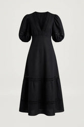Vestiti casual Donna Scarlett Poppies - Dress - Nero
