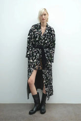 Cardigan Donna Akep - Cardigan Jacquard Maculato - Multicolore