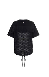 T-shirt Donna Akep - T-Shirt P.ventaglio - Nero