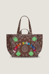 Borsa a mano Call it by your name Middle Cabas Carry Bro Donna – Marrone