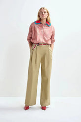 Pantaloni Donna Essentiel Antwerp - Wide Leg Pants - Beige