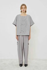 Pantaloni Donna MeiMeiJ - Pantalone - Grigio