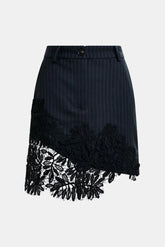 Essentiel Antwerp Women's Casual Skirts - Interior Miniskirt - Blue