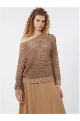 Women's Sweaters Weekend - Wkdonirica - Camel