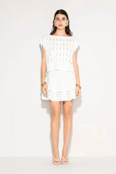 Maglie Donna Akep - Smanicato Cut - Bianco