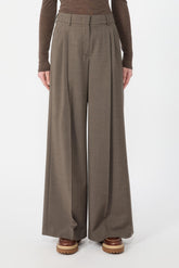 Women's Weekend Trousers - Wkdadelfi - Brown