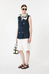 Gilet Donna 'S MAX MARA - Smmbird - Blu