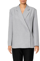 Giacche Donna RUE•8ISQUIT - Doppiopetto Over Basic - Grigio