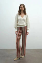 Maglie Donna Akep - Maglia Scollo V - Panna