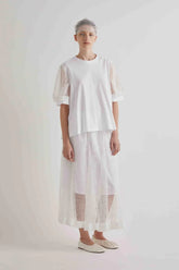 Gonne casual Donna MeiMeiJ - Gonna - Bianco