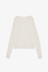 ottod'Ame Women's Knitwear - Sweater - Cream
