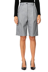 Bermuda Donna RUE•8ISQUIT - Bermuda Diagonale - Grigio