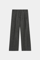 Pantaloni Donna A Paper Kid - Herringbone Pants - Grigio