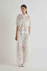 MeiMeiJ Women's Shirts - Shirt - White