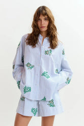 Camicie Donna Essentiel Antwerp - Embroidered Shirt - Multicolore