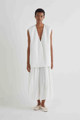 MeiMeiJ Women's Casual Skirts - Skirt - White