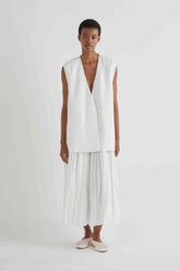 MeiMeiJ Women's Casual Skirts - Skirt - White