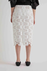 Gonne casual Donna MeiMeiJ - Gonna - Bianco