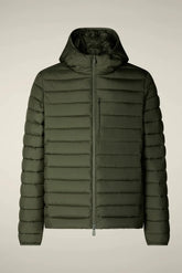 Piumini Uomo Save The Duck - Giubbotto Cappuccio - Verde