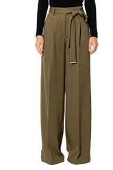 Pantaloni Donna RUE•8ISQUIT - Panta Cintura Fluido - Verde