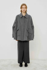 Cappotti Donna MeiMeiJ - Cappotto - Grigio