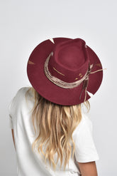 Cappello The Hat Gang Courmayeur Donna – Bordeaux