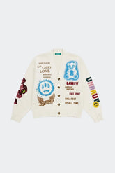 Cardigan Barrow Uomo – Bianco