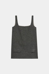 Vestiti casual Donna A Paper Kid - Herringbone Dress - Grigio