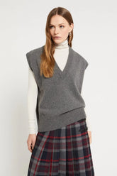 Gilet Donna ottod'Ame - Gilet - Grigio