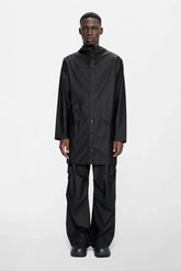Giacca impermeabile Rains Long Jacket Uomo – Nero