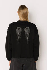 Felpe senza cappuccio Donna Berenice - Sweat Droit - Nero