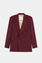 Giacche Donna A Paper Kid - Fresh Wool Blazer - Bordeaux