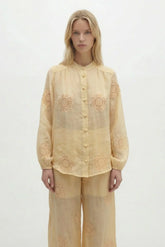 Camicie Donna Berenice - Chemise Large - Beige