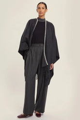 Emme Marella Women's Ponchos and Capes - Heidi - Grey