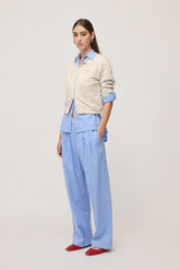 ottod'Ame Women's Trousers - Trousers - Light Blue