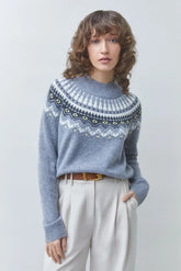 Maglione Suncoo Pisti Donna – Grigio