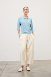 ottod'Ame Women's Trousers - Trousers - Mustard