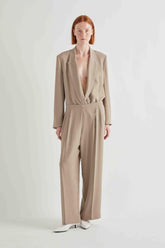 Pantaloni Donna MeiMeiJ - Pantalone Moon Rock - Beige