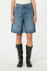 Women's Weekend Bermuda Shorts - Wkddonnola - Denim