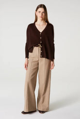 Cardigan Absolut Cashmere Alison Donna – Marrone