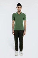 Polo Uomo Drumohr - Polo S/Bottoni - Verde