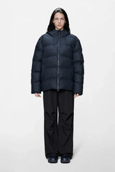 Piumino Rains Alta Puffer Donna – Blu