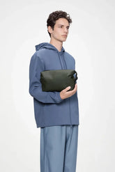 Pochette Rains Hilo Wash Bag Uomo – Verde