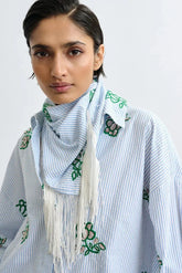 Sciarpe Donna Essentiel Antwerp - Embroidered Scarf - Multicolore