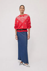 Felpe senza cappuccio Donna ottod'Ame - Sweater - Rosso