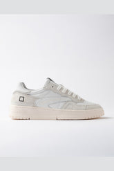 D.A.T.E. Men's Sneakers - Torneo Pure Calf - White