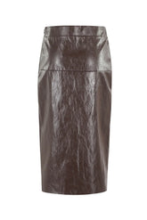 Gonne casual Donna Federica Tosi - Gonna Longuette P/M - Marrone