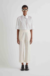 Pantaloni Donna MeiMeiJ - Pantalone - Bianco