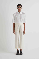 Pantaloni Donna MeiMeiJ - Pantalone - Bianco