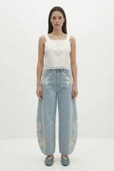 Jeans Donna Berenice - Jean Ballon - Denim